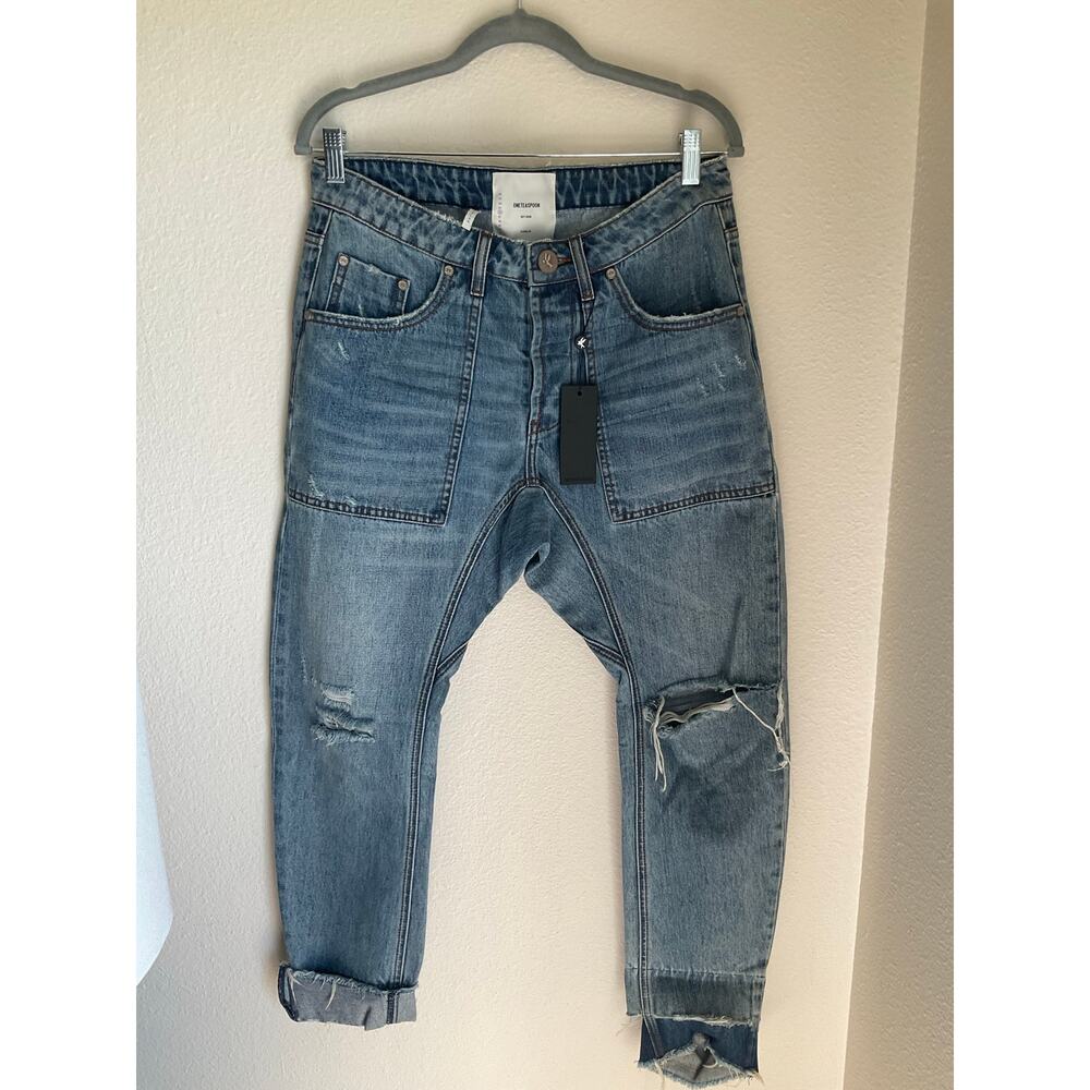 NWT One Teaspoon Distressed Jeans size 26